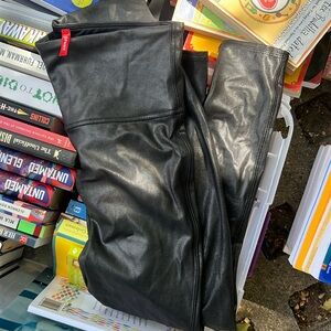 Spanx faux leather leggings
